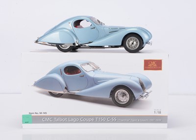 Lot 193 - A CMC 1:18 Scale Talbot Lago Coupe T150 C-SS "Teardrop" Figoni & Falaschi 1937-1939