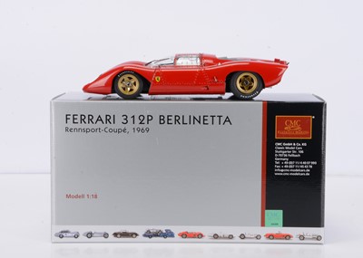 Lot 194 - A CMC 1:18 Scale Ferrari 312P Berlinetta Rennsport-Coupe 1969