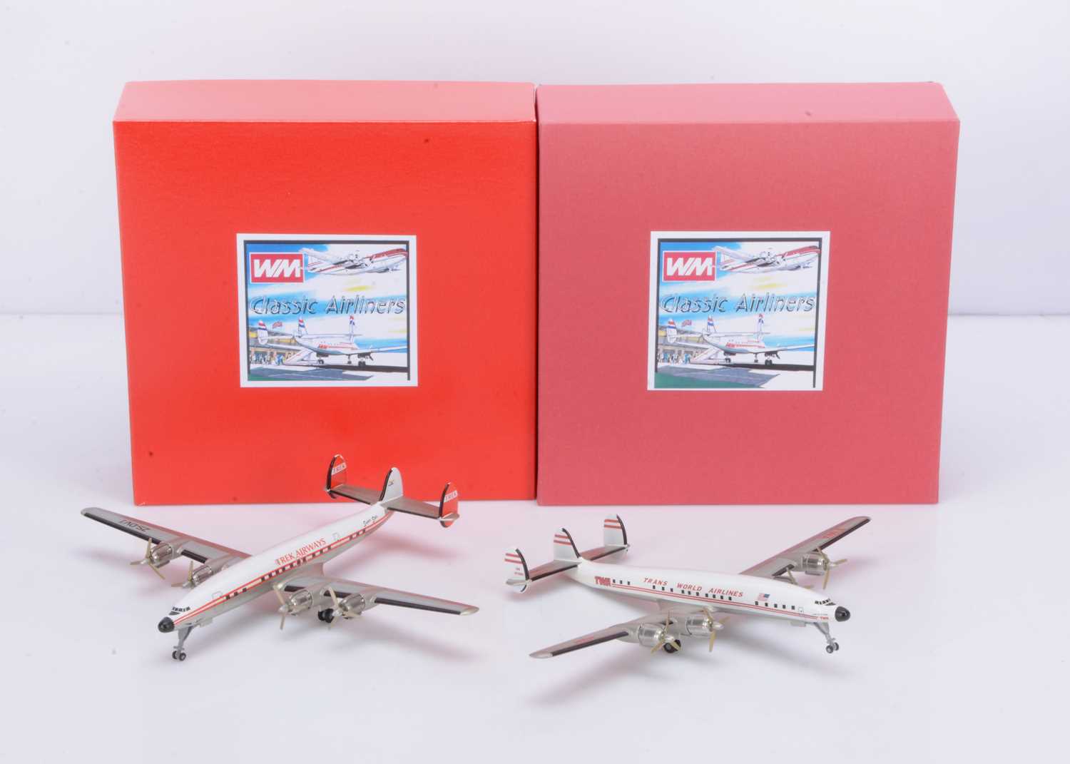 Lot 215 - Western Models UK 1:200 Scale Classic Airliners