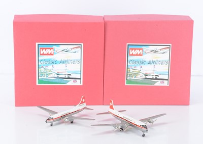 Lot 219 - Western Models UK 1:200 Scale Classic Airliners