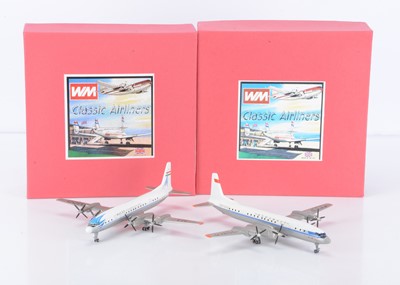 Lot 221 - Western Models UK 1:200 Scale Classic Airliners