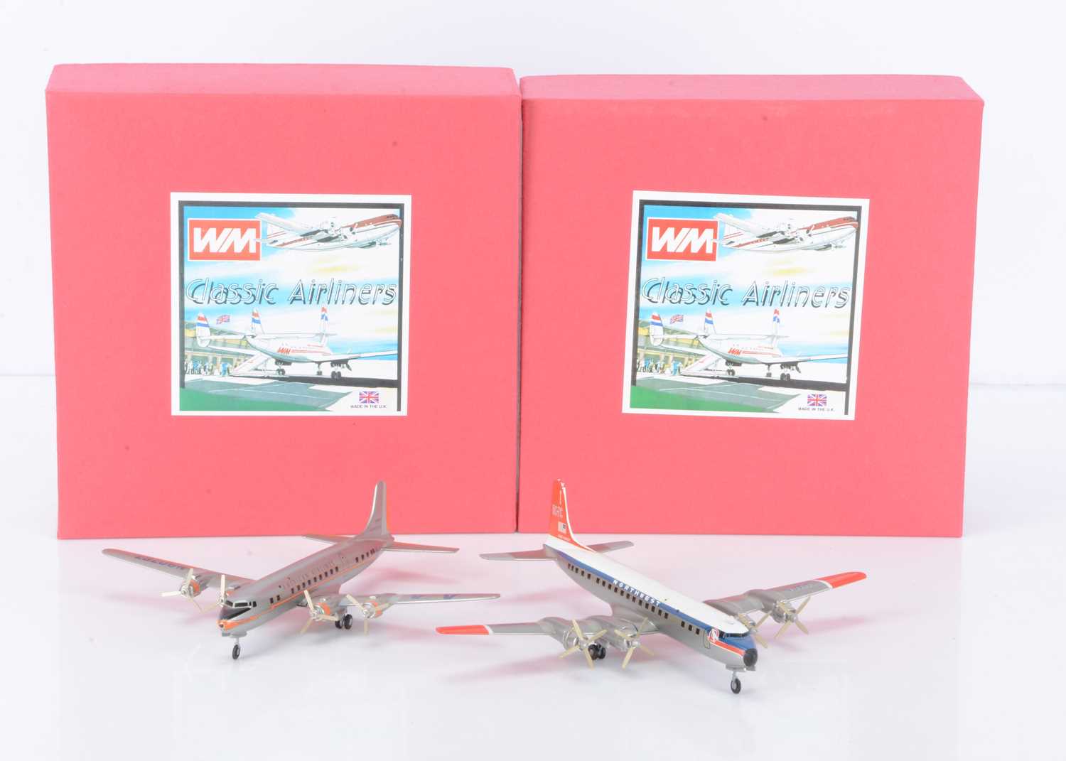 Lot 222 - Western Models UK 1:200 Scale Classic Airliners
