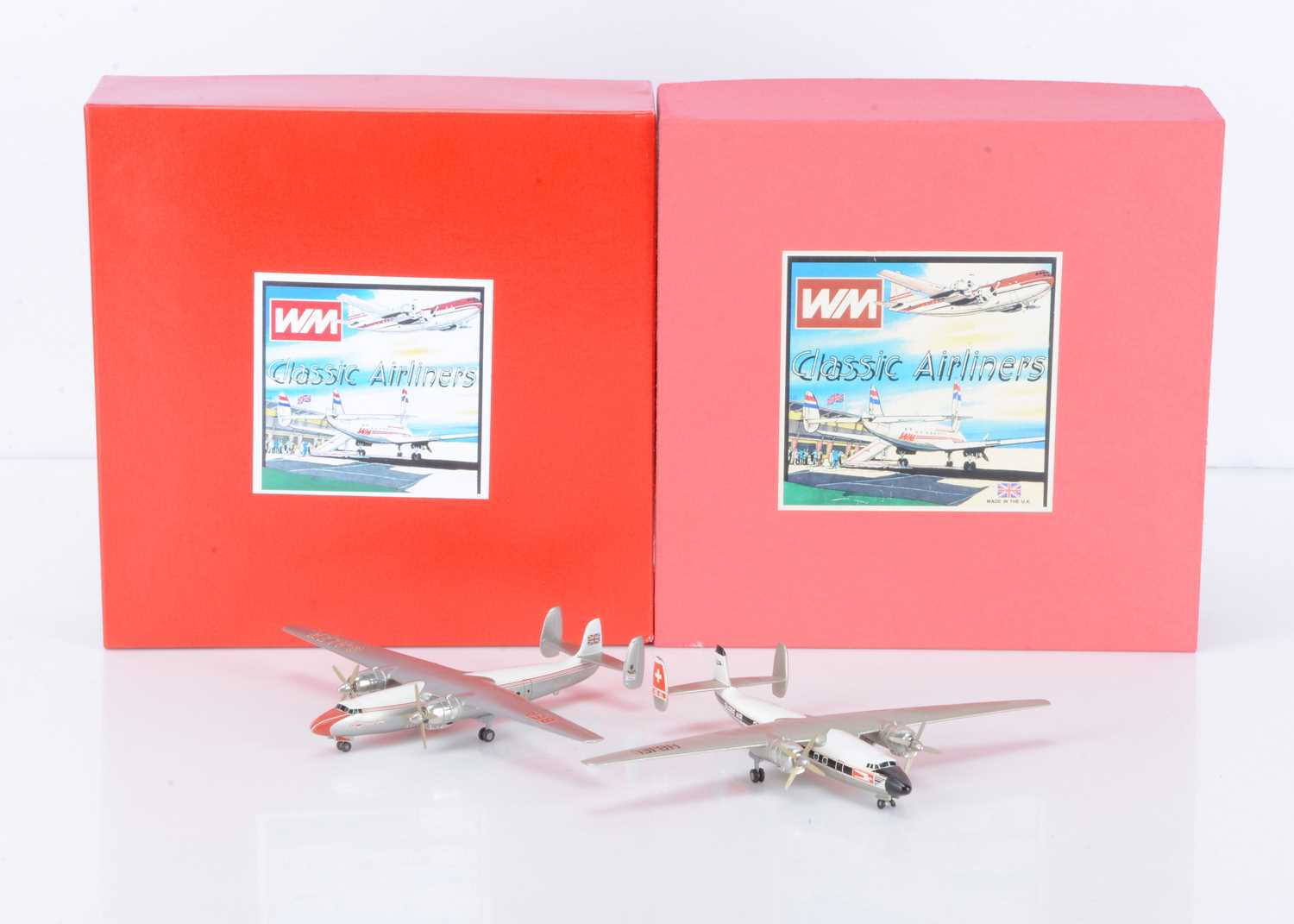 Lot 223 - Western Models UK 1:200 Scale Classic Airliners