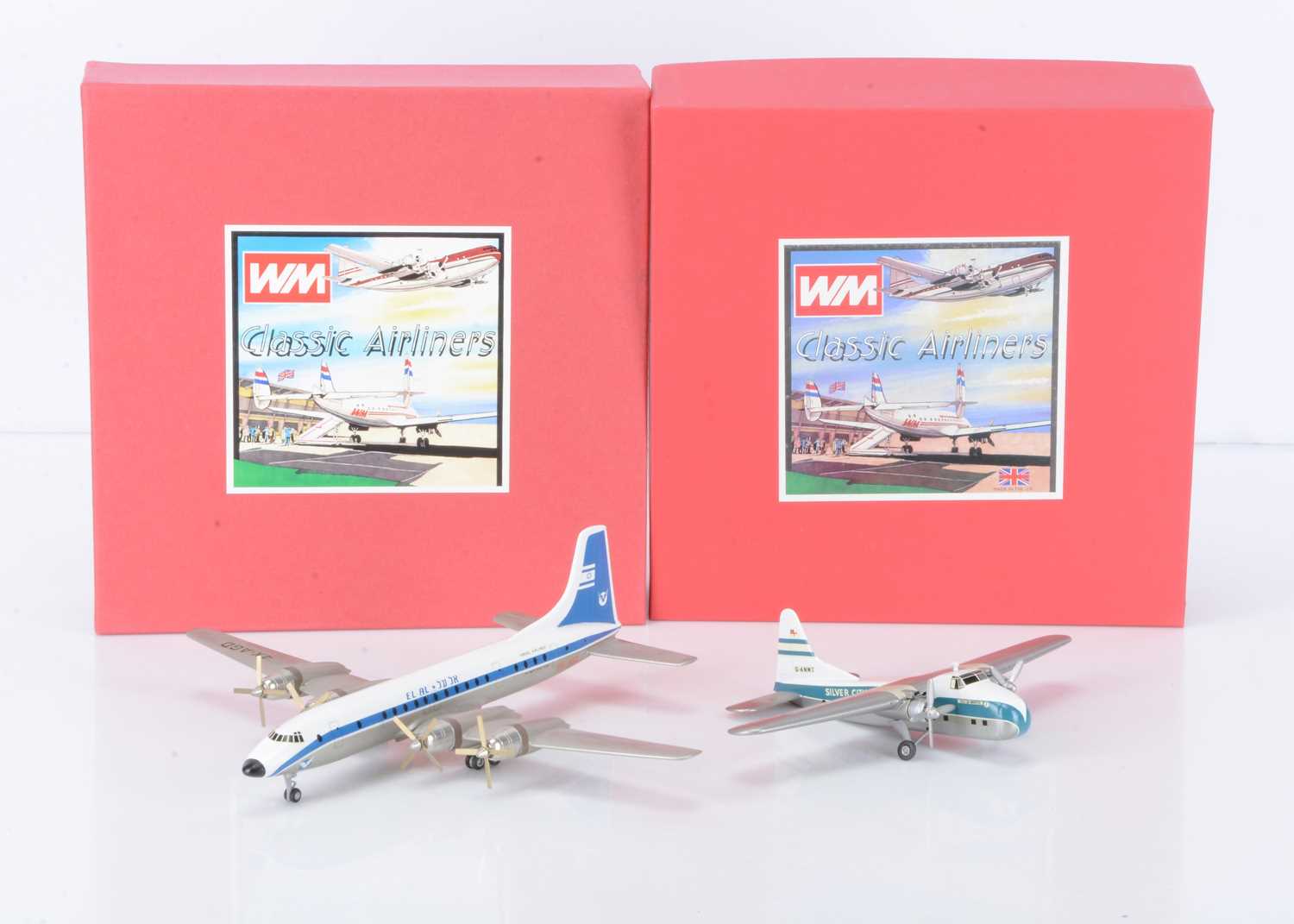 Lot 224 - Western Models UK 1:200 Scale Classic Airliners