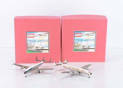 Lot 227 - Western Models UK 1:200 Scale Classic Airliners