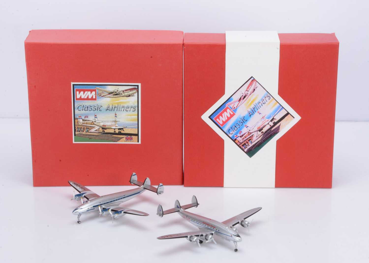 Lot 233 - Western Models 1:200 Scale Classic Airliners