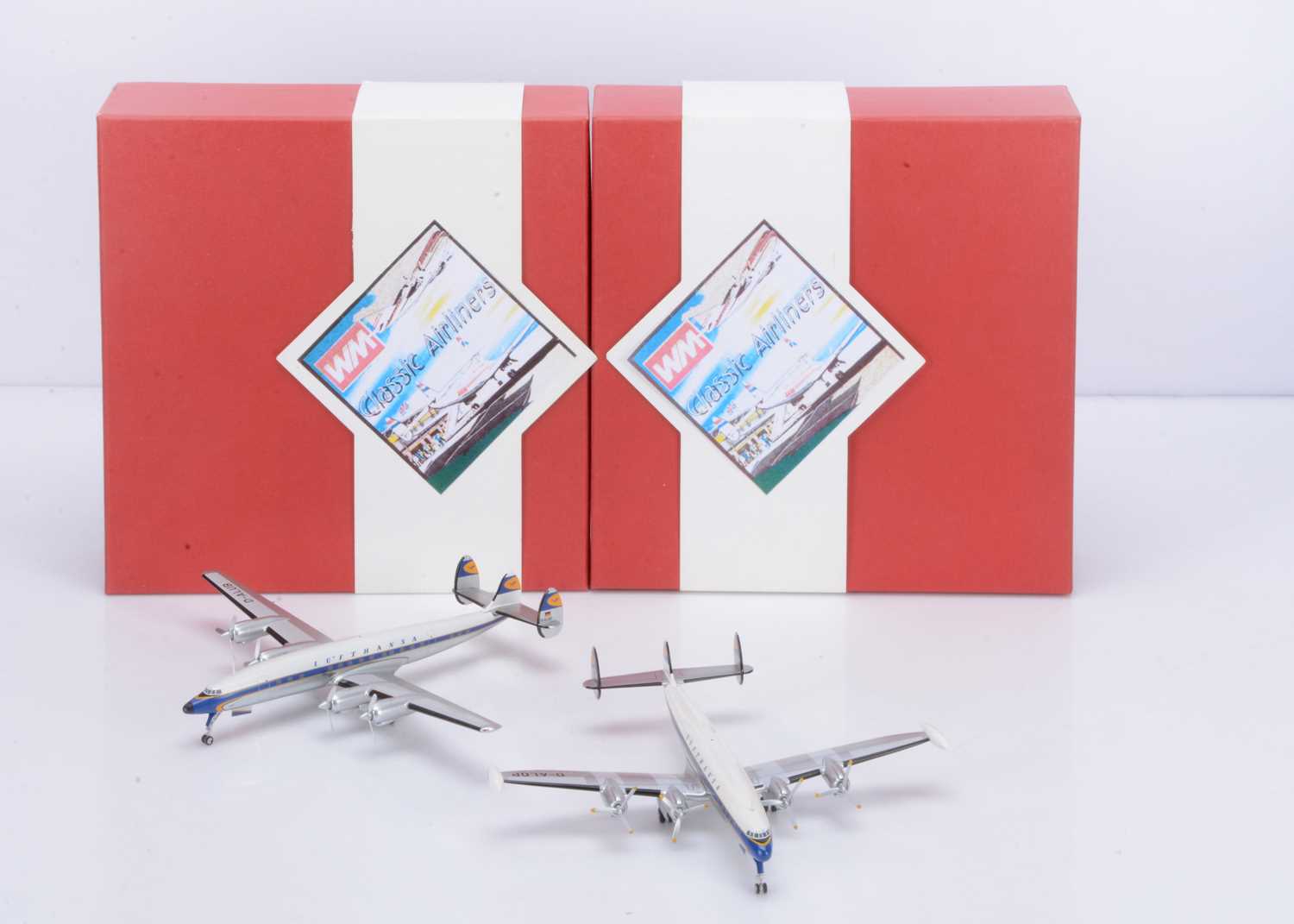 Lot 236 - Western Models 1:200 Scale Classic Airliners