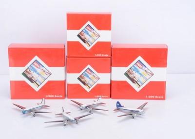 Lot 241 - Western Models 1:200 Scale Classic Airliners