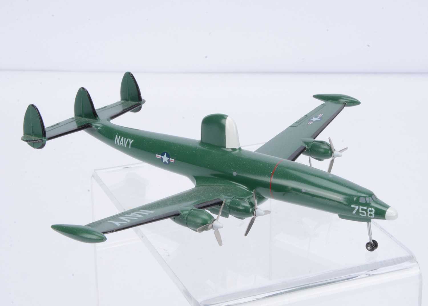 Lot 254 - A Dinky Toys Code 3 1:200 Scale Lockheed Constellation by John Alcott