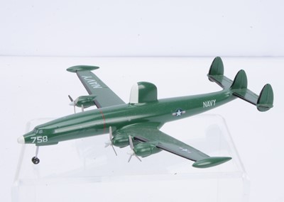 Lot 254 - A Dinky Toys Code 3 1:200 Scale Lockheed Constellation by John Alcott