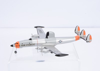 Lot 255 - A Dinky Toys Code 3 1:200 Scale Lockheed Constellation by John Alcott