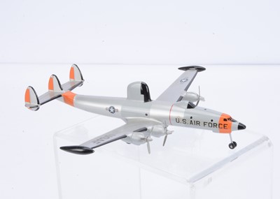 Lot 255 - A Dinky Toys Code 3 1:200 Scale Lockheed Constellation by John Alcott