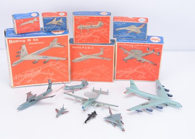 Lot 259 - 1960's Siku F-Series 1:250 Scale Model Aircraft