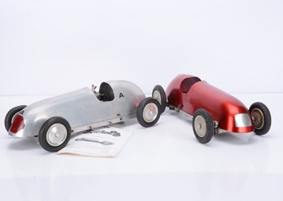 Lot 269 - A Pair Of IC-Engined Tether Racing Cars apparently by '1066 Products'