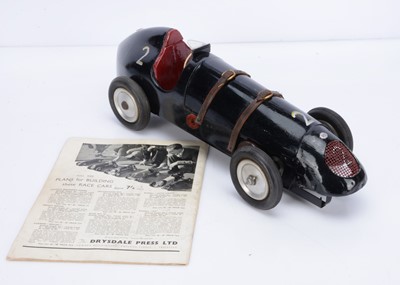 Lot 274 - A Diesel-powered model 'MG' Racing Car by unknown builder