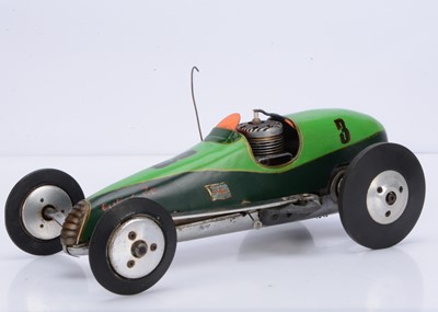 Lot 276 - A Petrol-Powered Model 'Dragster-style' Tether Racing Car