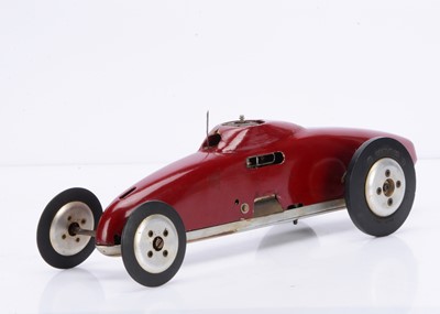 Lot 277 - A Petrol (Glow-plug)-Powered Model 'Dragster-style' Racing Car