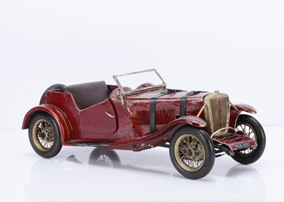 Lot 279 - A Diesel-Powered Model 'Jaguar SS' Racing/Touring Car by C E Bowden