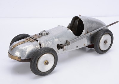 Lot 281 - A Diesel-engined model Racing Car by unknown maker