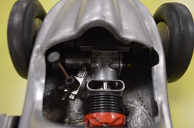 Lot 282 - An IC-Engined 'Mercedes' Tether Racing Car