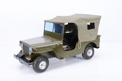 Lot 286 - A Glow-plug engined kit-built American Army type Jeep by KNK (Japan)