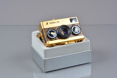 Lot 541 - A Rollei 35 Gold Camera