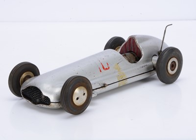 Lot 294 - A small Diesel-Engined Tether Racing Car