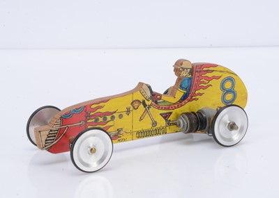 Lot 299 - A 'minimal' American glowplug-engined Tether Racing Car