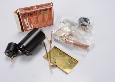 Lot 310 - An unmade 'Kompact Vertical' Steam Engine Kit by Cheddar Models (qty)