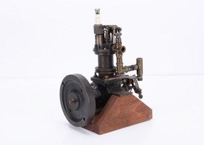 Lot 316 - A Vintage Scratch-built single-cylinder Petrol engine