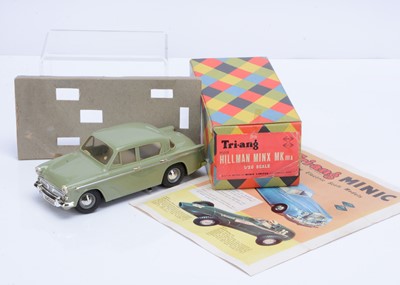 Lot 350 - A Boxed Tri-ang 1/20 Scale Electric Hillman Minx IIIA Model M018