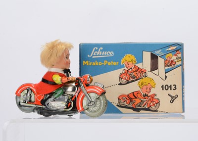 Lot 358 - A Schuco Tinplate Clockwork 1013 Mirako-Peter