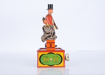 Lot 360 - A Scarce Lehmann 'Lo & Li' Tinplate Clockwork Toy EPL 769