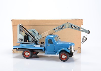 Lot 410 - A USSR Tinplate ZIL 157 Crane Truck
