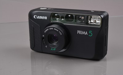 Lot 555 - A Canon Prima 5 Compact Camera