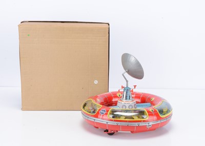 Lot 453 - A Scarce Horikawa (Japan) Tinplate Battery-Operated NASA Space Station No.378795