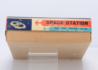 Lot 453 - A Scarce Horikawa (Japan) Tinplate Battery-Operated NASA Space Station No.378795