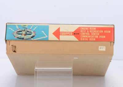 Lot 453 - A Scarce Horikawa (Japan) Tinplate Battery-Operated NASA Space Station No.378795