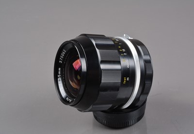Lot 558 - A Nikon Nikkor-NC Auto 35mm f/1.4 Non-AI Lens