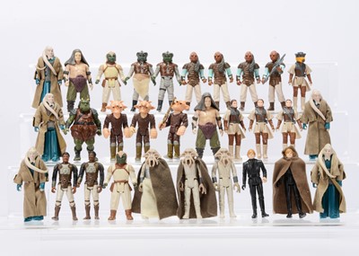 Lot 462 - Vintage Star Wars Jabba's Palace Action Figures