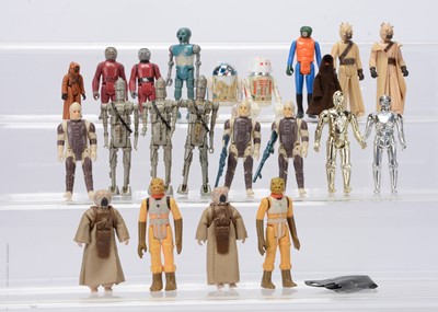 Lot 465 - Vintage Star Wars Bounty Hunters, Droids & Other Star Wars Action Figures