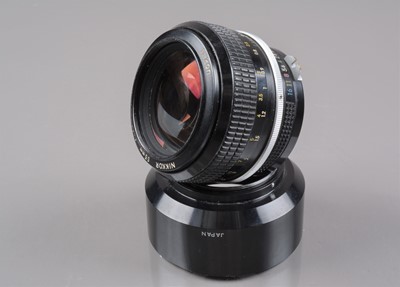 Lot 559 - A Nikon Nikkor 55mm f/1.4 Non-AI Lens