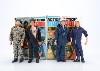 Lot 470 - Vintage Palitoy Action Man Figures