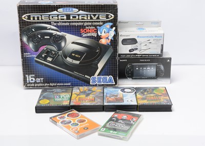 Lot 476 - Sega Mega Drive 16-Bit Game Console