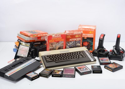 Lot 483 - Atari Video Game Consoles & Games