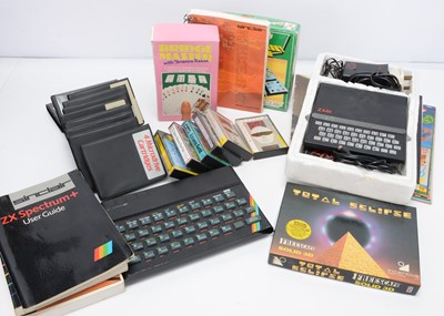 Lot 484 - Sinclair ZX81 & ZX Spectrum Home Computers & Games