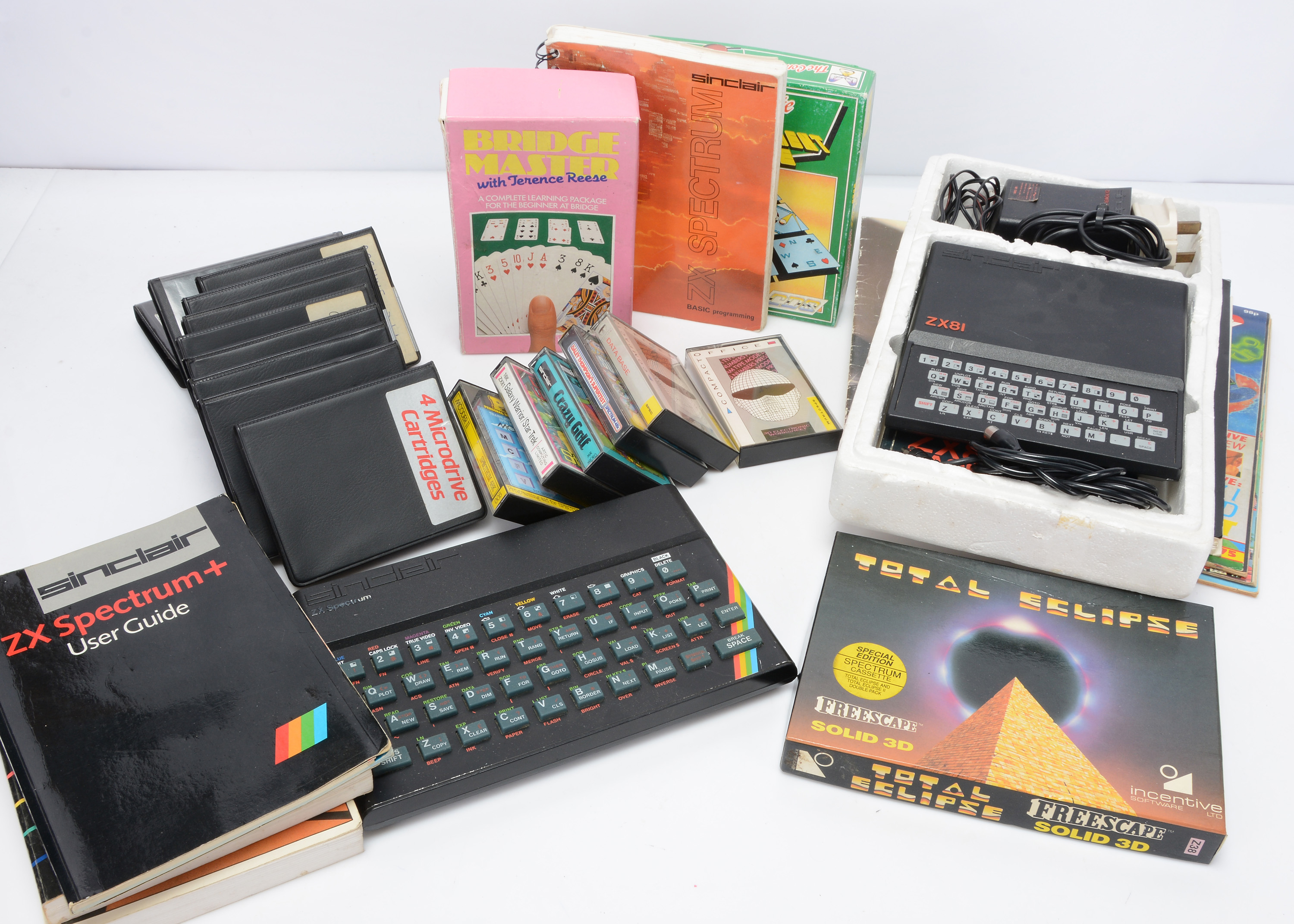 人気特価をすべて Lot 484 - Sinclair ZX81 & ZX Spectrum Home Computers & リール