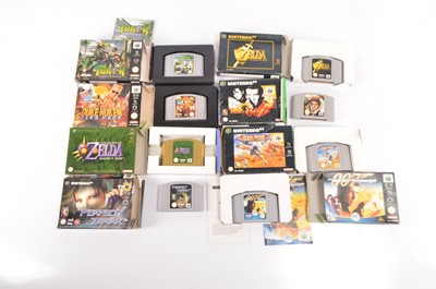 Lot 489 - Nintendo N64 Games Console & Games