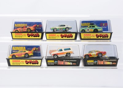 Lot 492 - Aurora AFX Slot Racing Cars