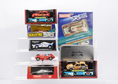 Lot 505 - Boxed Vintage & Modern Slot Racing Cars